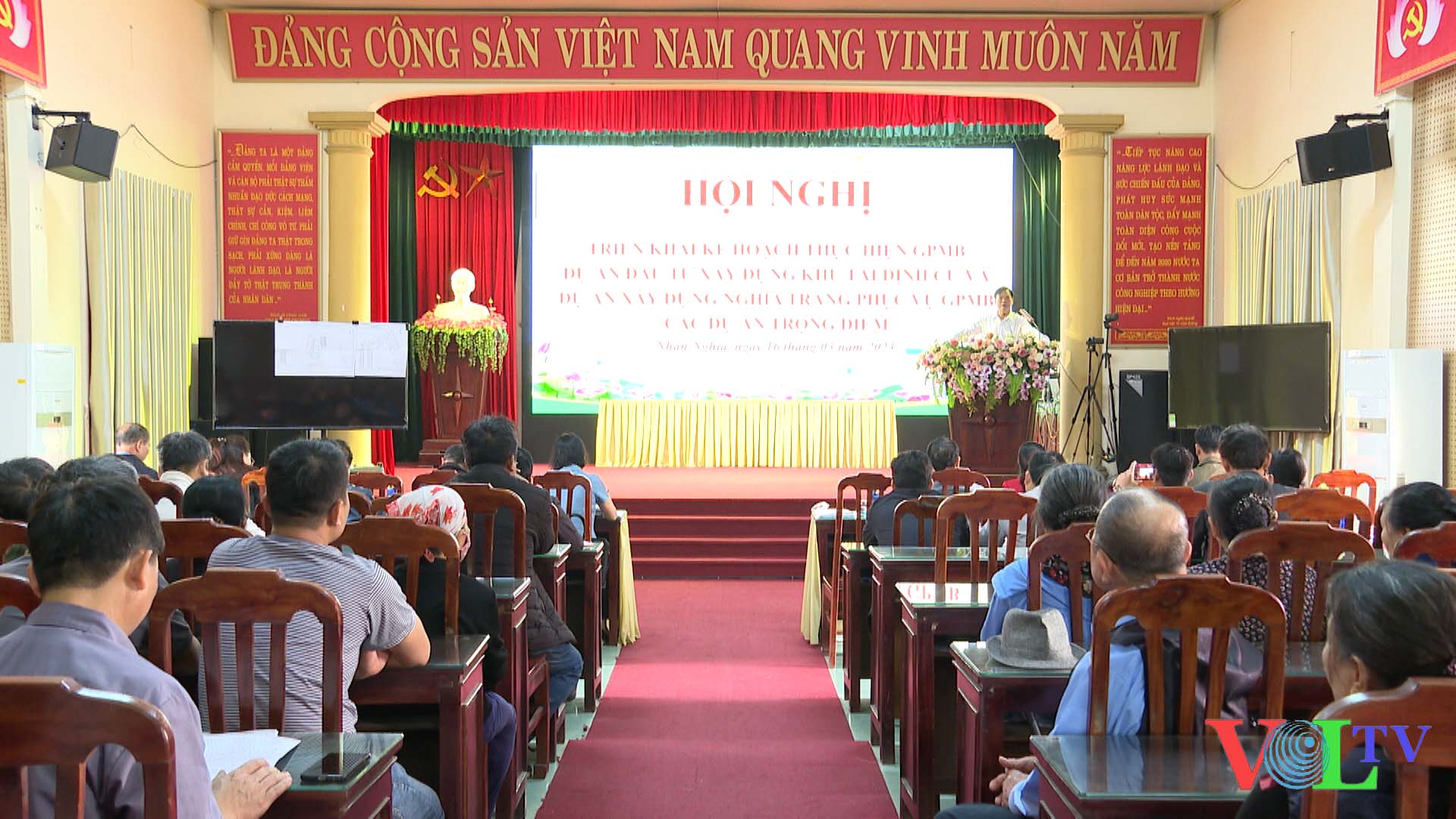 Hội nghị triển khai GPMB phục vụ các dự án trọng điểm tại xã Nhân Nghĩa và Trần Hưng Đạo